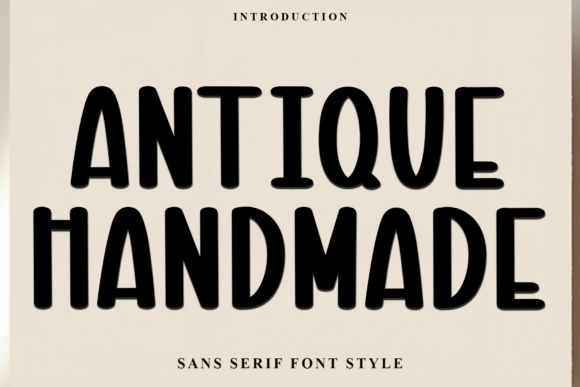 Antique Handmade Font for Business Branding