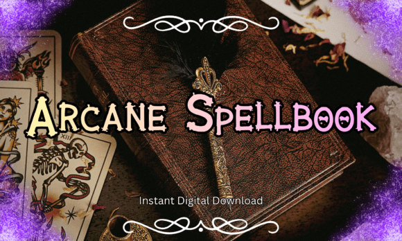 Arcane Spellbook Font for Editorial and Design Projects