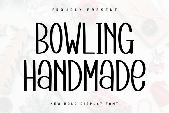 Bowling Handmade Font for a Unique Brand Look