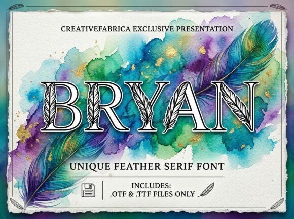 Bryan Display Font for Bold Branding Projects