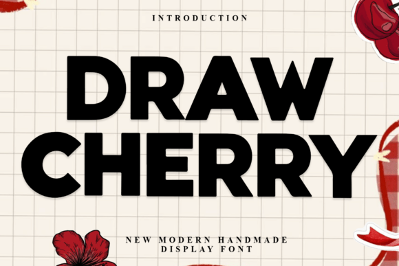 Draw Cherry: A Festive Font for Business Branding