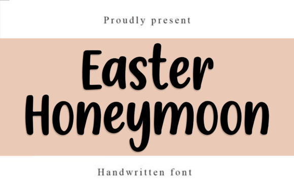 Easter Honeymoon Font Brings Warmth to Creative Projects
