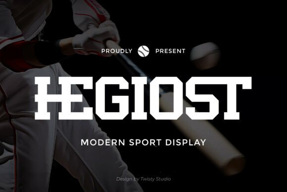 Hegiost Font: Boost Your Display Typography with Bold Energy