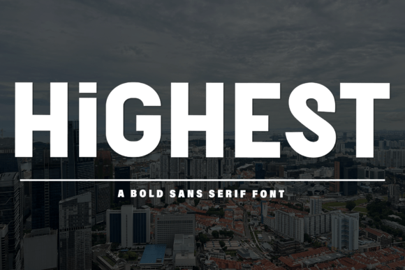 Highest Font Review: A Festive Typeface for Holiday Campaigns