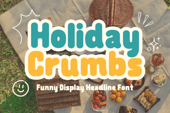 Holiday Crumbs Font for Festive Campaigns
