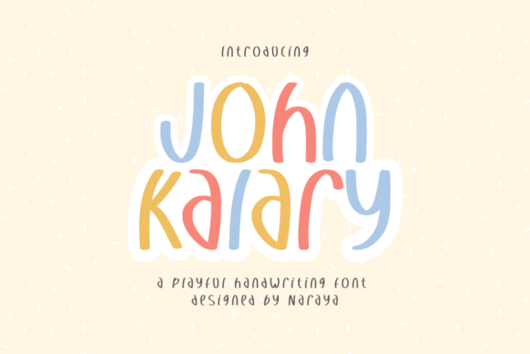 John Kalary Font: A Playful Typeface for Creative Branding