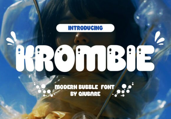 Krombie Font: A Playful Display Typeface for Memorable Branding