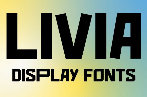 Livia Font for Bold, Modern Makers