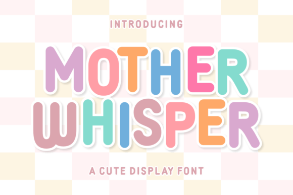 Mother Whisper Font for Vibrant Web Design and Branding
