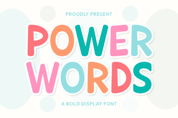 Power Words Font for Creative Makers