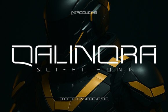 Qalinora Font: Elevate Your Brand with Futuristic Typography