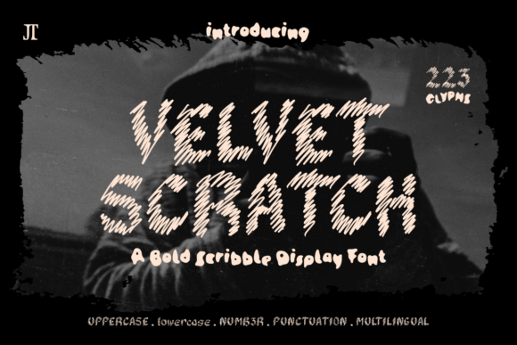 Velvet Scratch Font: A Bold Display Typeface for Memorable Branding